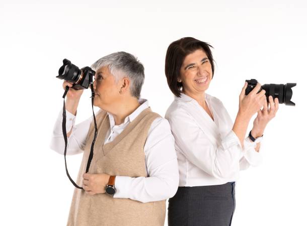 Begonya López y Lluisa Domingo